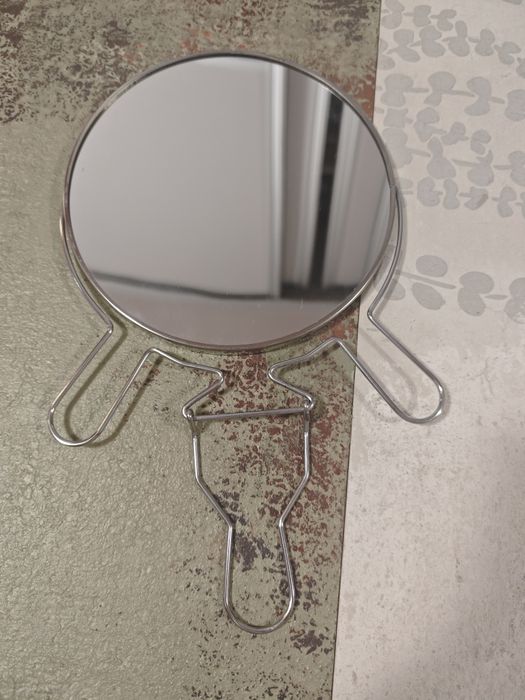 Lusterko kosmetyczne metalowe