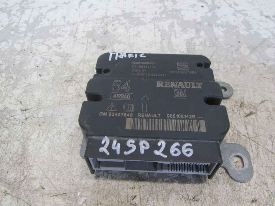 renault master III 14r->moduł poduszek air bag 985106142r