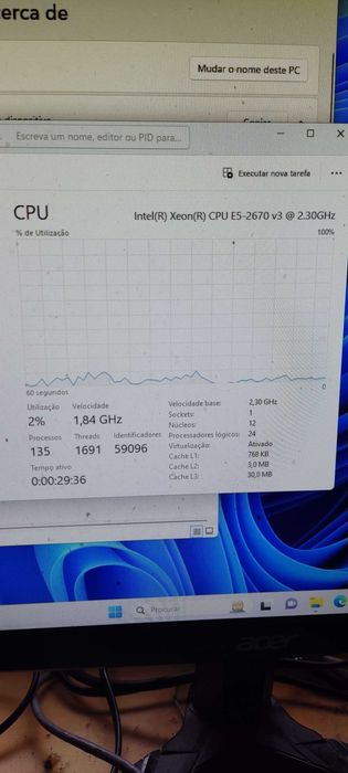 PC Gaming/Workstation Intel Xeon E5-2670 V3