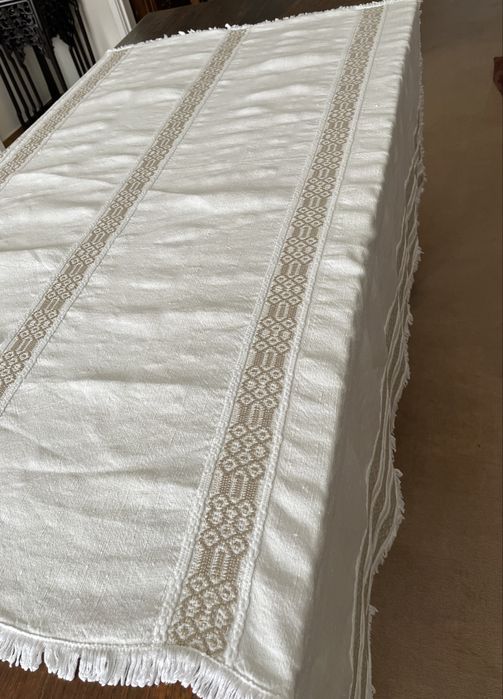 Toalha de mesa em linho