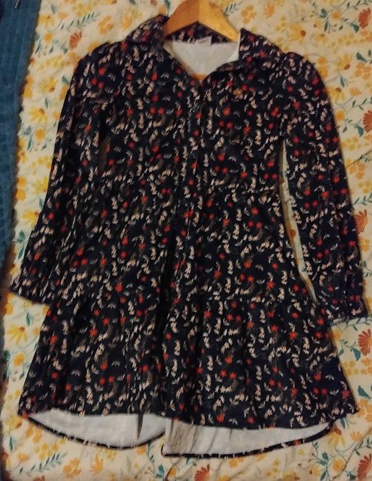 Vestido menina florido