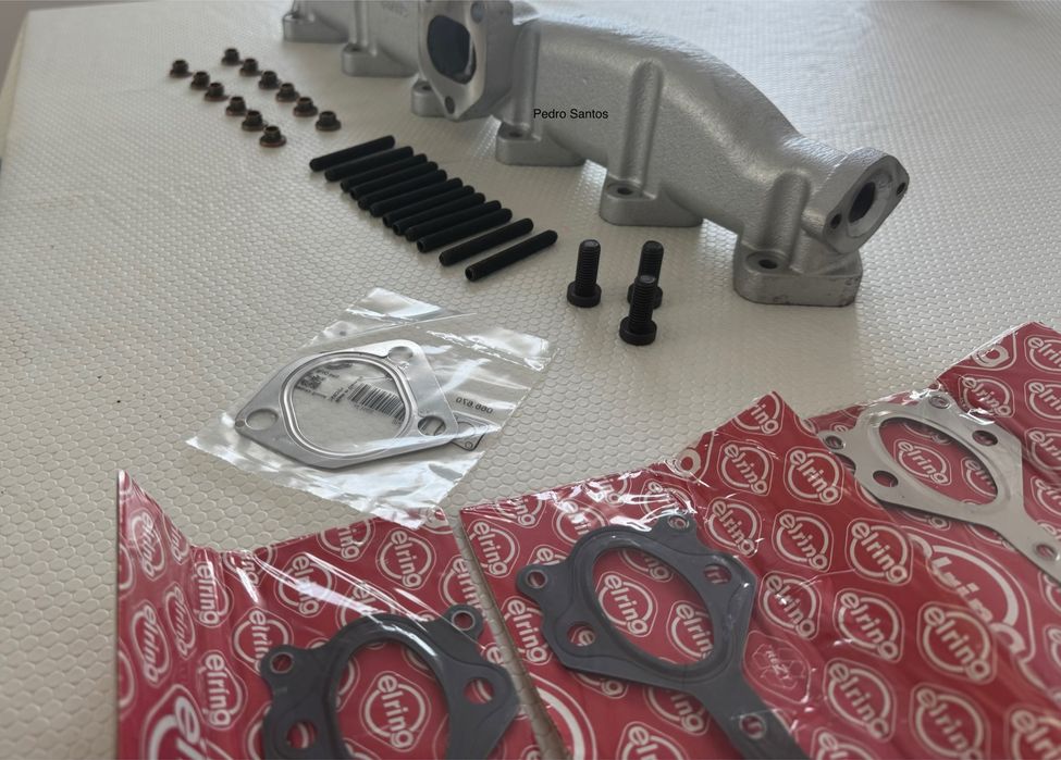 Coletor Colector Escape Ferro Fundido Bmw e60 e61 e65 e46 x5 525d 530d