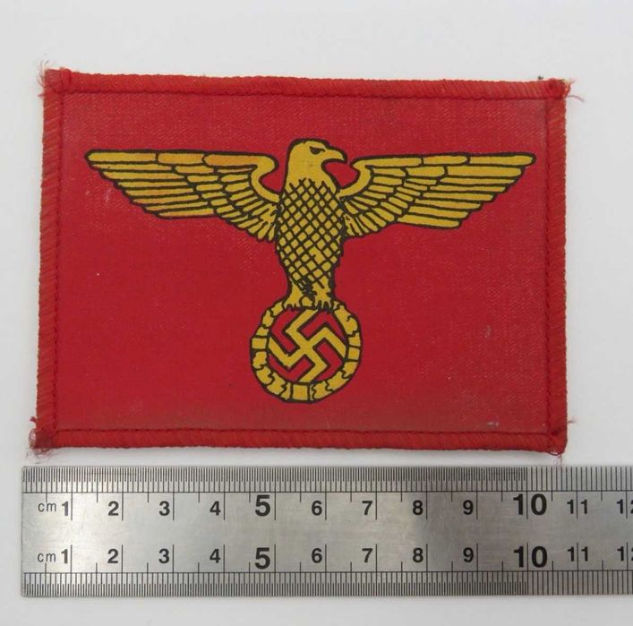 Par de distintivos de tecido nazis alemães