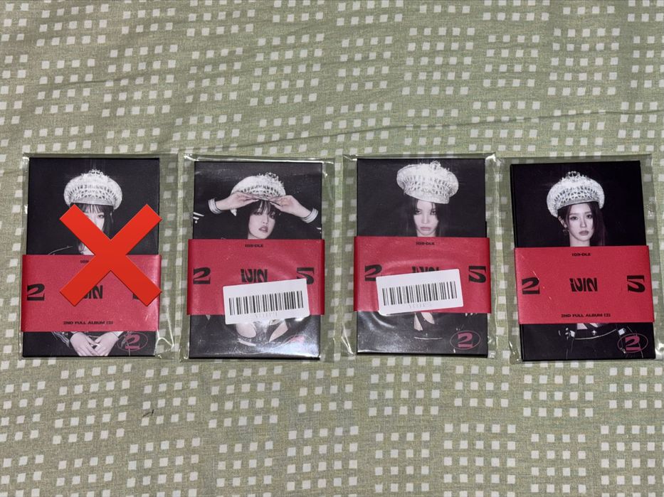 Нові запаковані альбоми gidle POCA Album