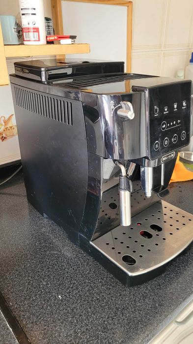 Máquina de café em bom estado