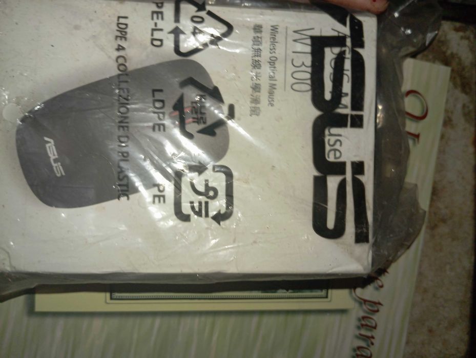 Rato novo fechado asus
