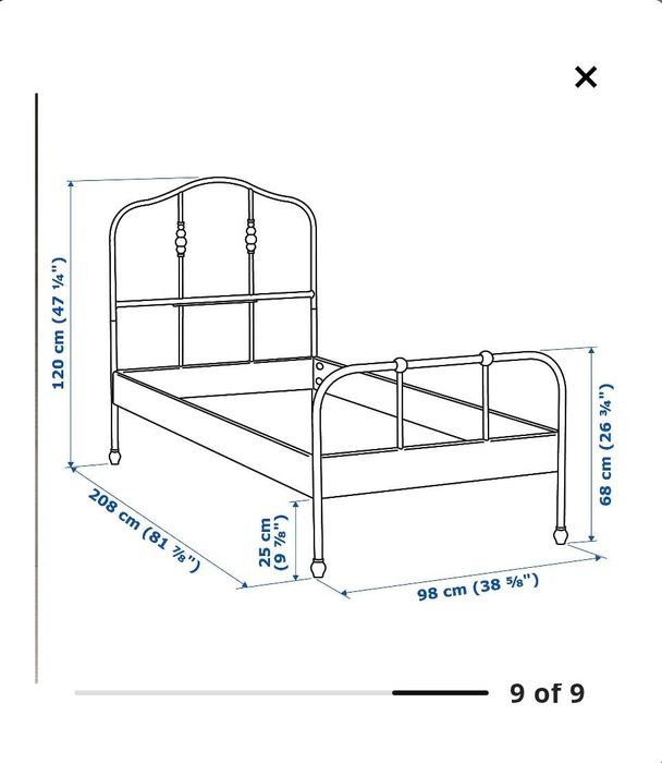 Cama com Estrado e Colchão Incluídos