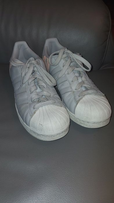 Adidas Superstar damskie 39 1/3 skóra naturalna swietny stan