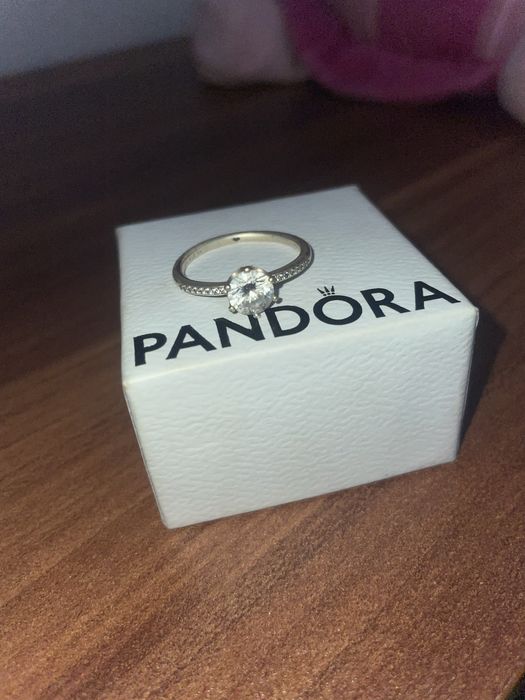 Anel Pandora original em prata – excelente estado