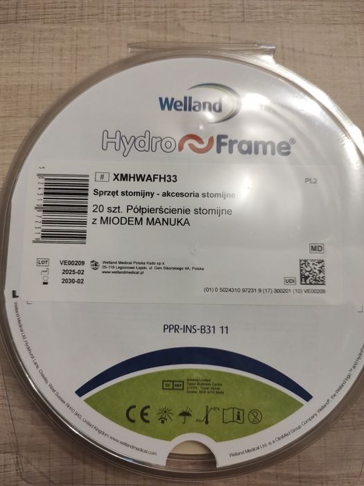 Połpierścienie półksiężyce uszczelniające Welland hydro frame