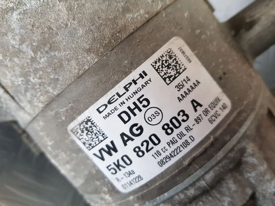 Compressor Ar condicionado Vw Polo Caddy Seat Ibiza 6J Skoda Fabia