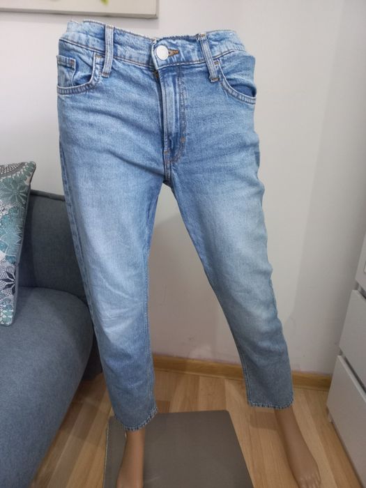 Spodnie jeansowe damskie xs. Hm. Stan idealny