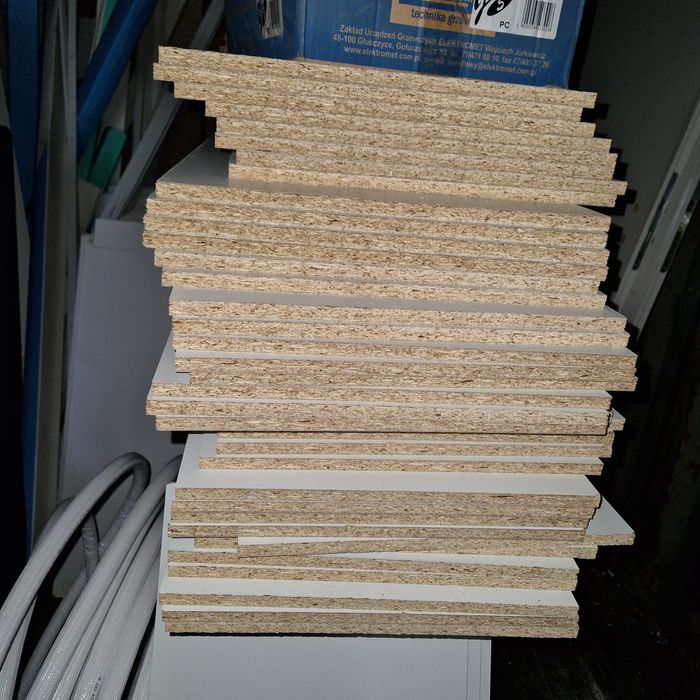 Płyta meblowa, formatka, biała połysk 12mm