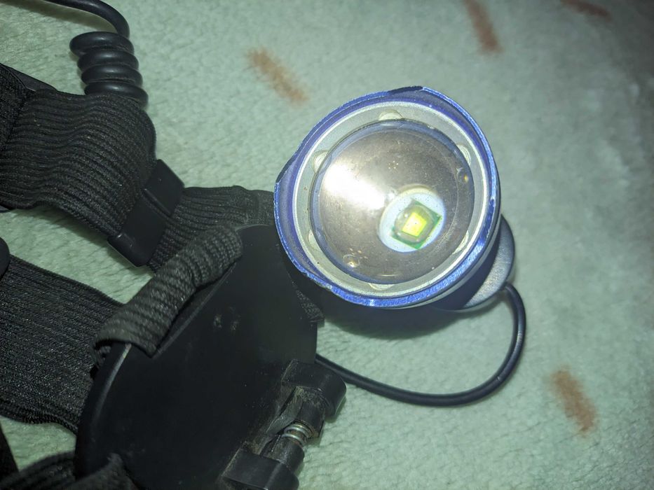 Ліхтарик налобний яскравий Police XQ24  T6 на відновлення кріплення