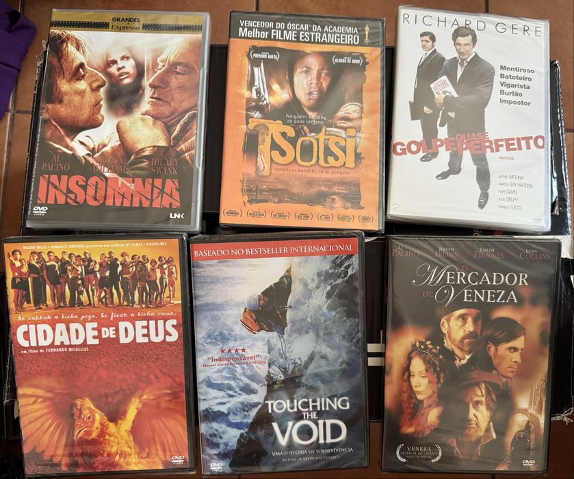 Dvds novos selados