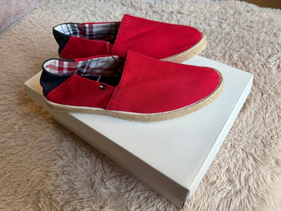 Чоловічі еспадрильї Tommy Hilfiger, червоні