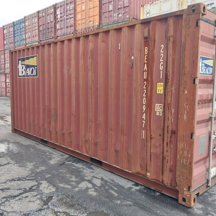 Kontener Morski 20’DV 6m – Transport i Rozładunek