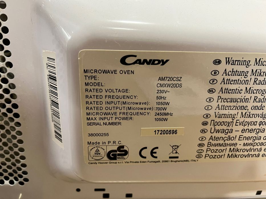 Microondas Candy 20l