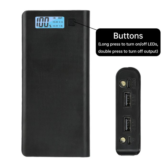 Коробки, корпуса, холдери для самостійної збірки павербанк.