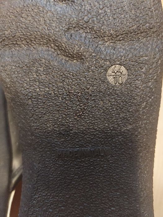 Nowe klapki medyczne czarne włoskie anatomico 44 męskie