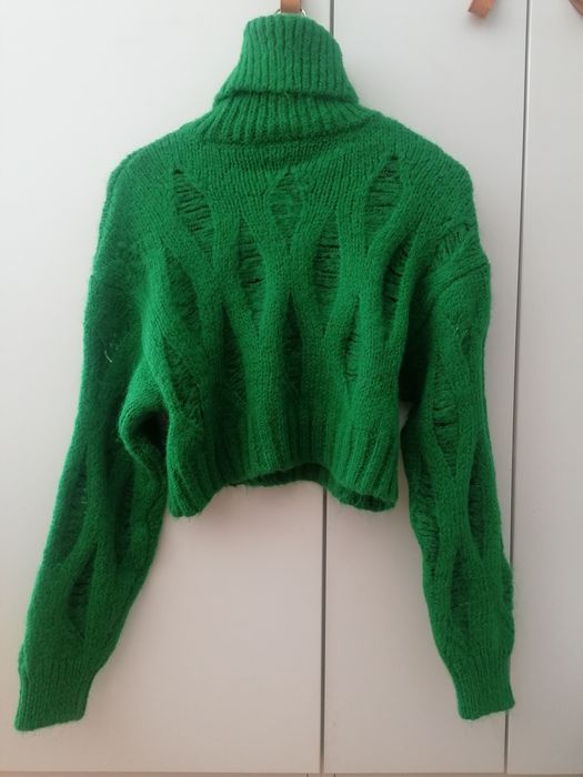 Camisola malha verde