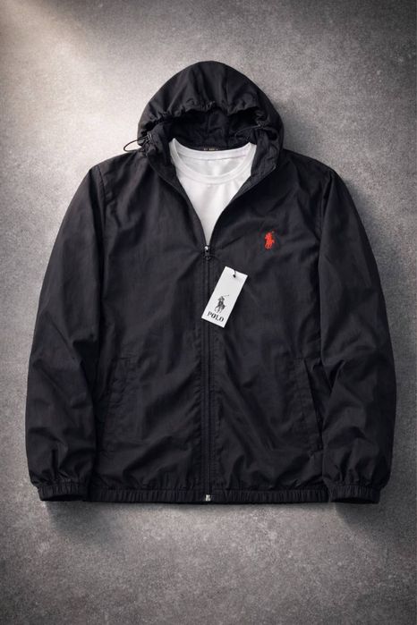 Вітровка Polo Ralph Lauren | чоловіча | чорна | S M L XL XXL XXXL