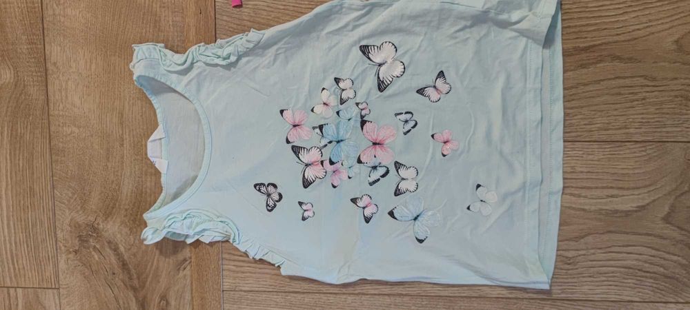 Nowa 134 140 Smyk H&M koszulka bluzka dla dziewczynki,gratis