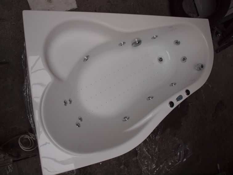 WANNA z hydromasażem LEDA 160X100 lewa, prawa POOL-SPA