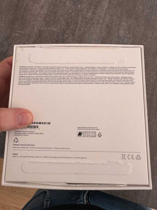 Apple HomePod 2 generacji Midnight