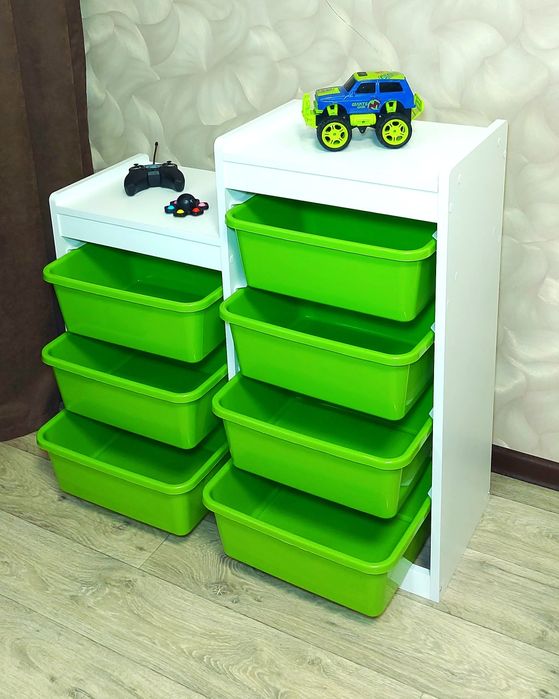 ‼️для ІГРАШОК‼️Великий вибір стелаж комод для іграшок Органайзер полка