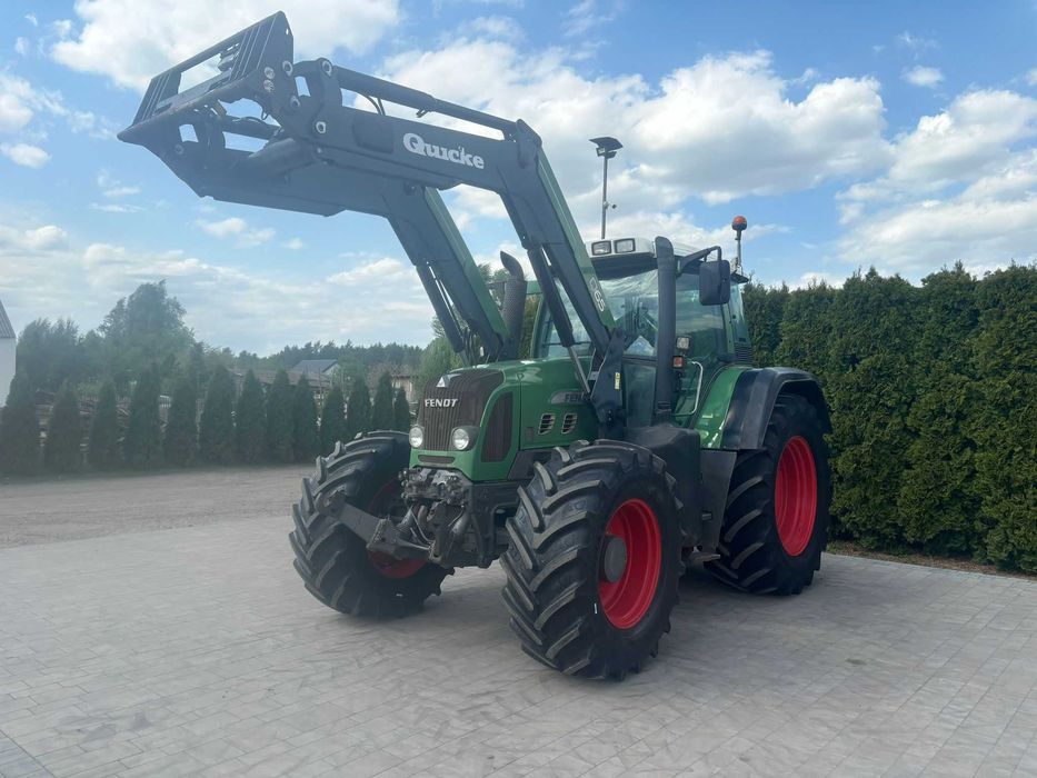 Fendt 714 z ładowaczem 2009 rok