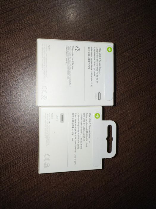 Carregador + Cabo Originais Apple | iPhone | 20W | Selados | USB-C