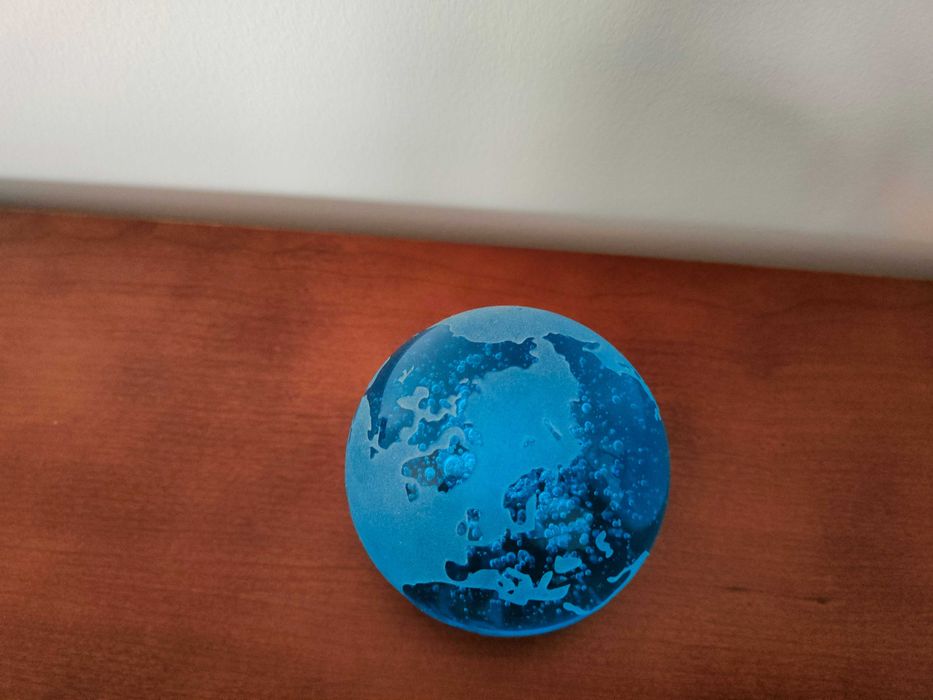 globo de cristal superior da Bohemia (Rep. Checa)