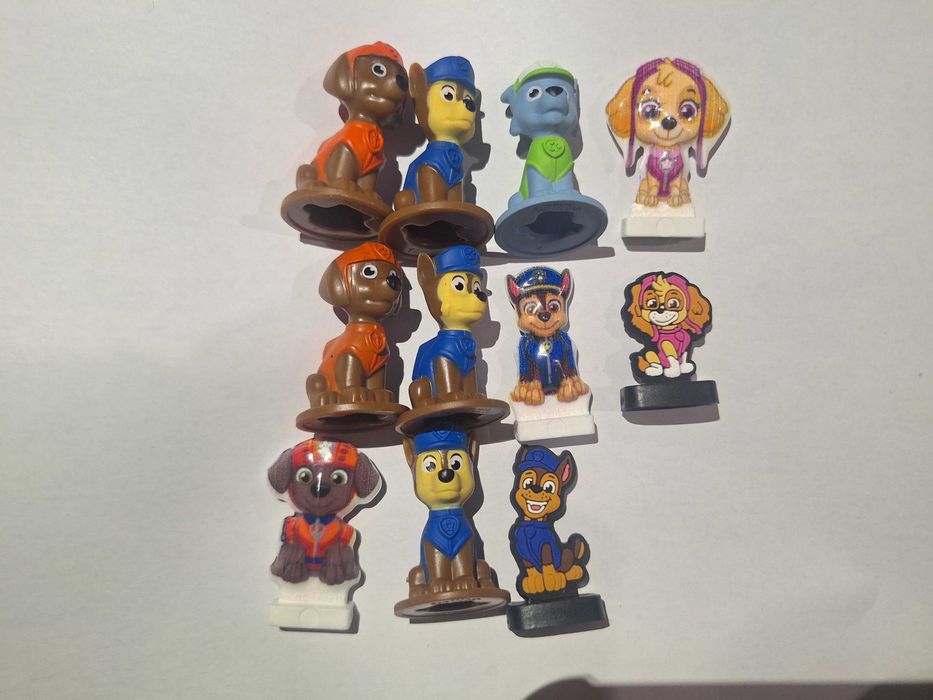 Продаж та обмін фігурок Kinder Joy Minecraft Кіндер Джой Майнкрафт, Kinder Natoons, динозаври, та Щеняцій патруль