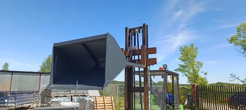 Łyżka 1.2m Do Wózka Widłowego Hydrauliczna. Dostawa Raty Vat