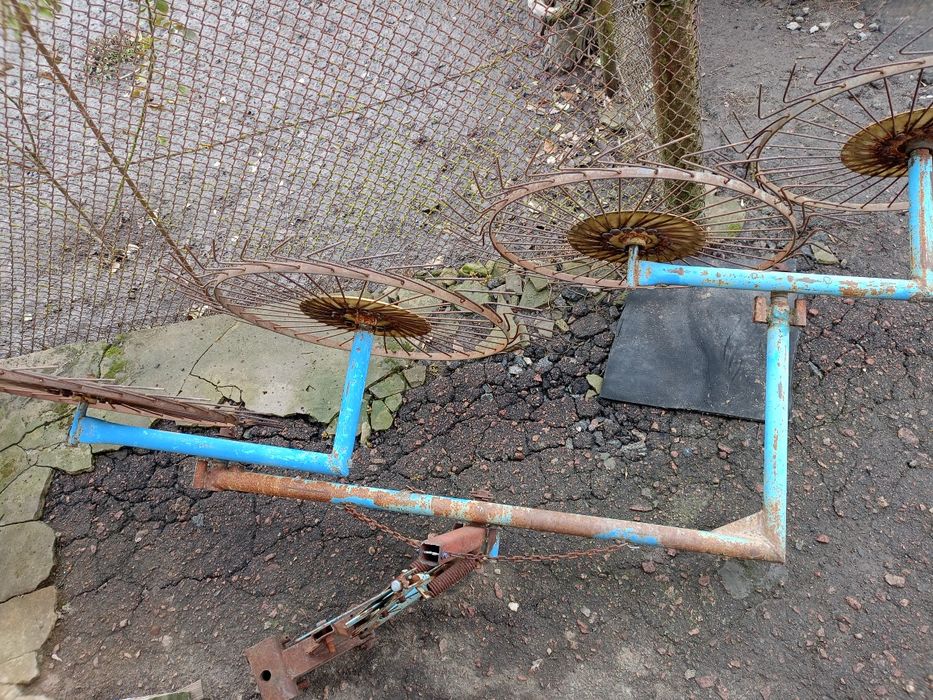 Сонечко-граблі до мотоблока,мінітрактора!