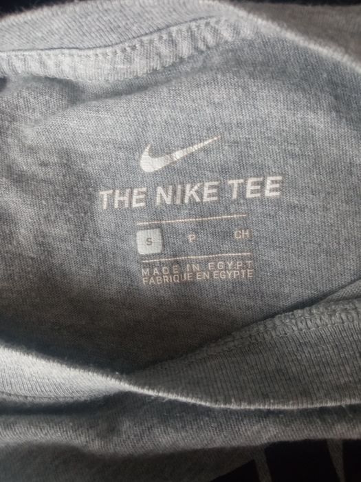 Szara koszulka t-shirt Nike