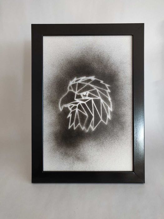 Quadro stencil, feito por mim