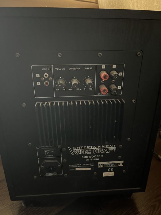 Subwoofer aktywny 7820 Voice Kraft