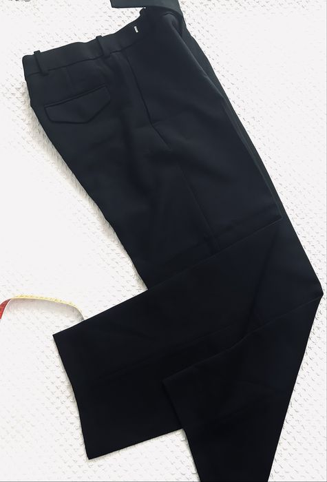 COS spodnie eleganckie czarne grubsze meskie