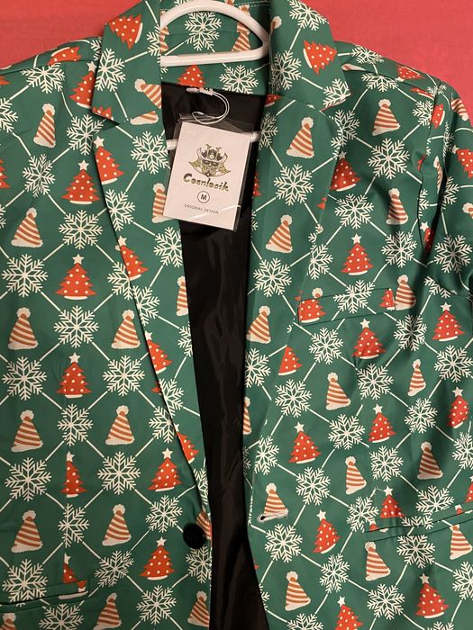 Святковий новорічний піджак блейзер