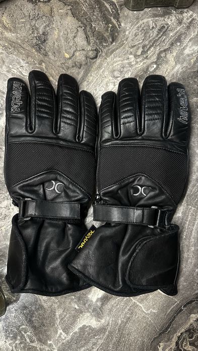 Шкіряні мотоперчатки Haveba з захистом Kevlar (Розмір 9 / L) – Стан ідеальний