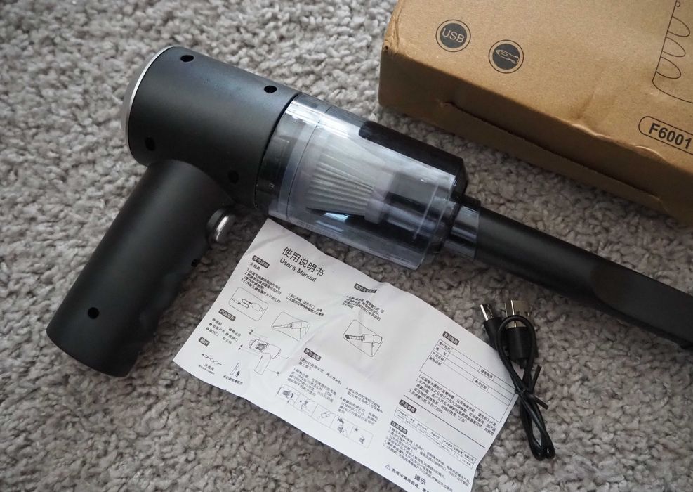 Bezprzewodowy odkurzacz 120W 9000Pa - USB Nowy