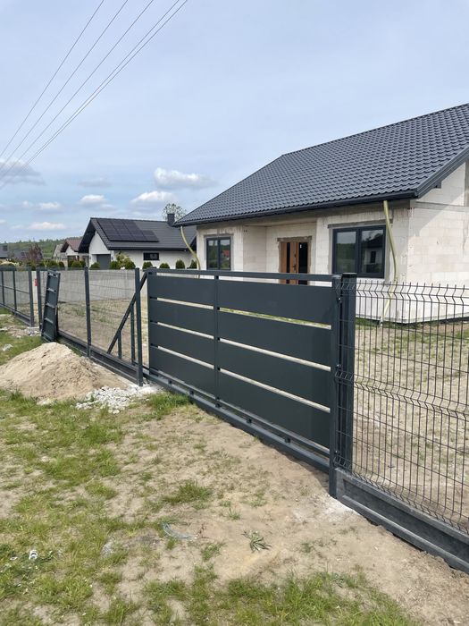 Ogrodzenie Panelowe 3D Z MONTAŻEM