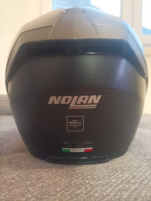 Capacete Nolan N60-6 Classico Black - Tamanho M - 58 CM