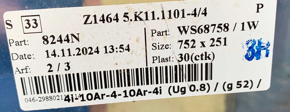 NOWE okno plastikowe PCV 100x50  95 x 45 3 szyby białe