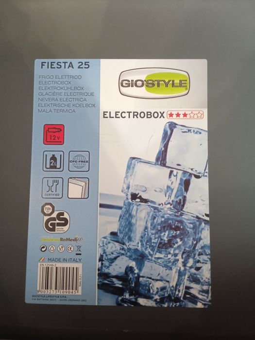 Mala Térmica Elétrica Gio'Style Fiesta 25 Electronox – Excelente Estado