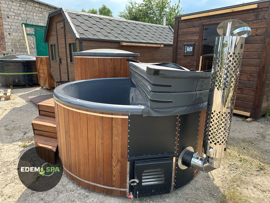 Спа купіль! Ванна джакузі! Чан з джакузі! Чан на дровах! Баня