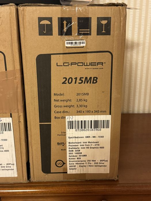 Новый системный блок LC Power 2015Mb с начинкой