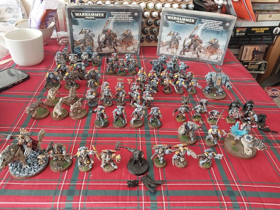 Space Wolves army warhammer 4000